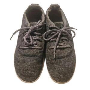 ALLBIRDS Men's Grey Wool runners, light grey soles, athletic sneakers, size 10